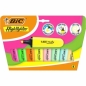 Zakreslacz Flat Highlighter neon pastel mix 8szt