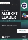  Market Leader 3rd Edition Extra Pre-Intermediate Course Book with MyEnglishLab +