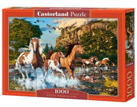 Puzzle 1000 el. C-104789-2 Horse Wonderland