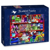 Bluebird Puzzle 1000: Półki pełne wełny (70478)