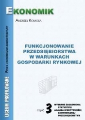 Funkcjonowanie Przedsiębiorstw...cz.3 EKONOMIK BPZ
