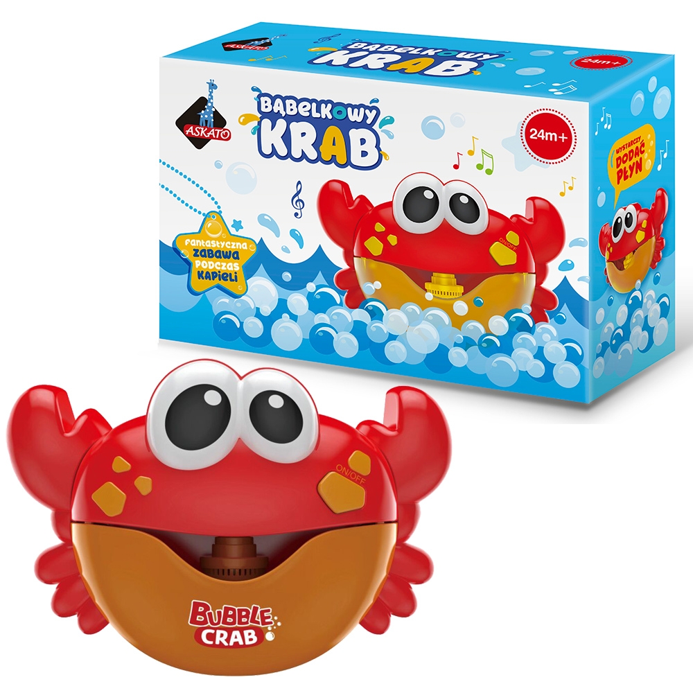 Zabawka do kąpieli - Krab czerwony (105789)