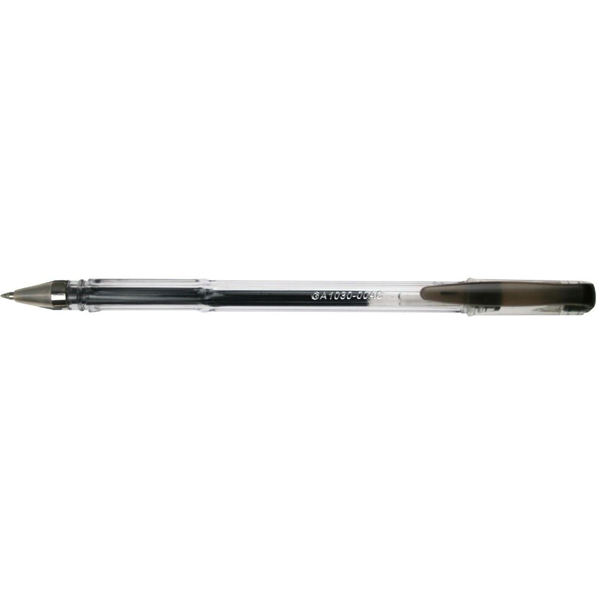 Długopis żelowy - czarny (100314)