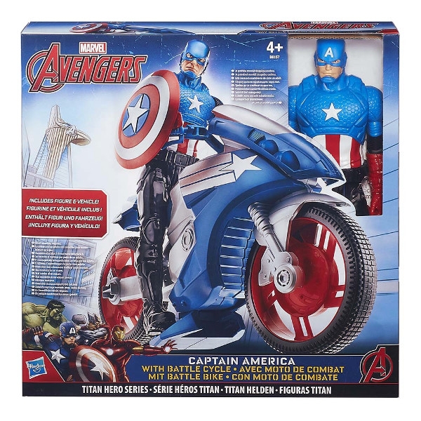 HASBRO AVN Titan Hero z pojazd. Kapitan (B5776EU40/B6157)