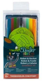 3DOODLER Zestaw szablonów Kosmos (DODDBKRO)