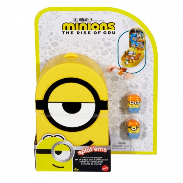 Zestaw figurek Minionki Katapulta wielopak Splat Ems Zestaw budowlany (GMD85/GMD86)
