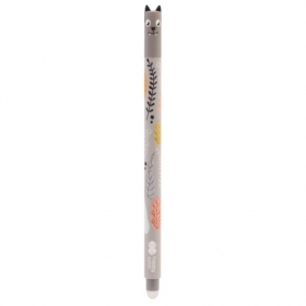 Długopis wymazywalny Happy Color Uszaki 0.5mm niebieski - Floral Art, 1 szt