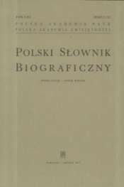 Polski Słownik Biograficzny z.212 T.52/1 - Opracowanie zbiorowe