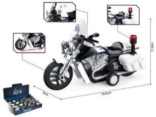 Motocykl 1:20 światło dźwięk mix