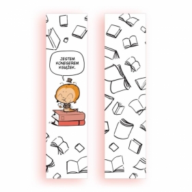 Zakładka kartonowa - Koneser książek