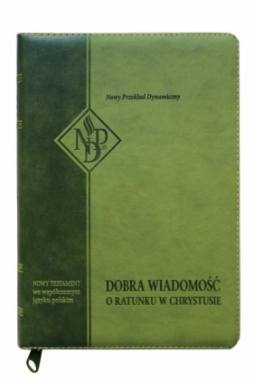 Nowy Testament NPD zielony z paginatorami - Opracowanie zbiorowe