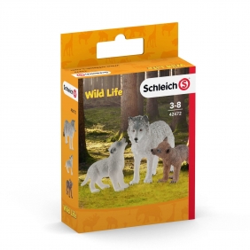 Matka wilk i wilczki - Schleich (42472)