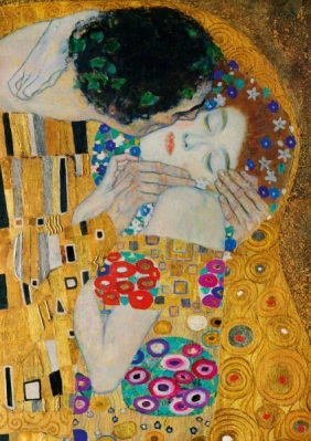 Bluebird Puzzle 1000: Pocałunek - fragment, Gustav Klimt (60079)