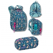 Zestaw szkolny Astrabag Candy Bunny. Plecak i piórnik bez wyposażenia