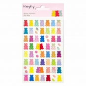 Naklejki wypukłe - Misiowe Żelki (21791)