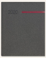 Kalendarz 2020 Ksiażkowy B5 Plus grafit melange