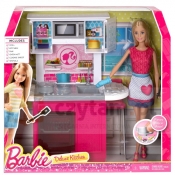 BARBIE Mebelki, kuchnia (CFB63/CFB62)