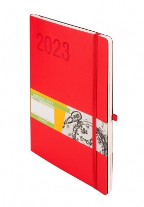 Kalendarz 2023 Impresja B5 TDW czerwony