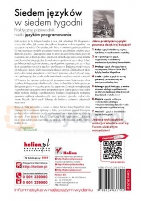 Siedem języków w siedem tygodni - Tate Bruce A.