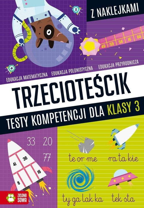 Trzecioteścik. Testy kompetencji dla klas 3 (Uszkodzona okładka)