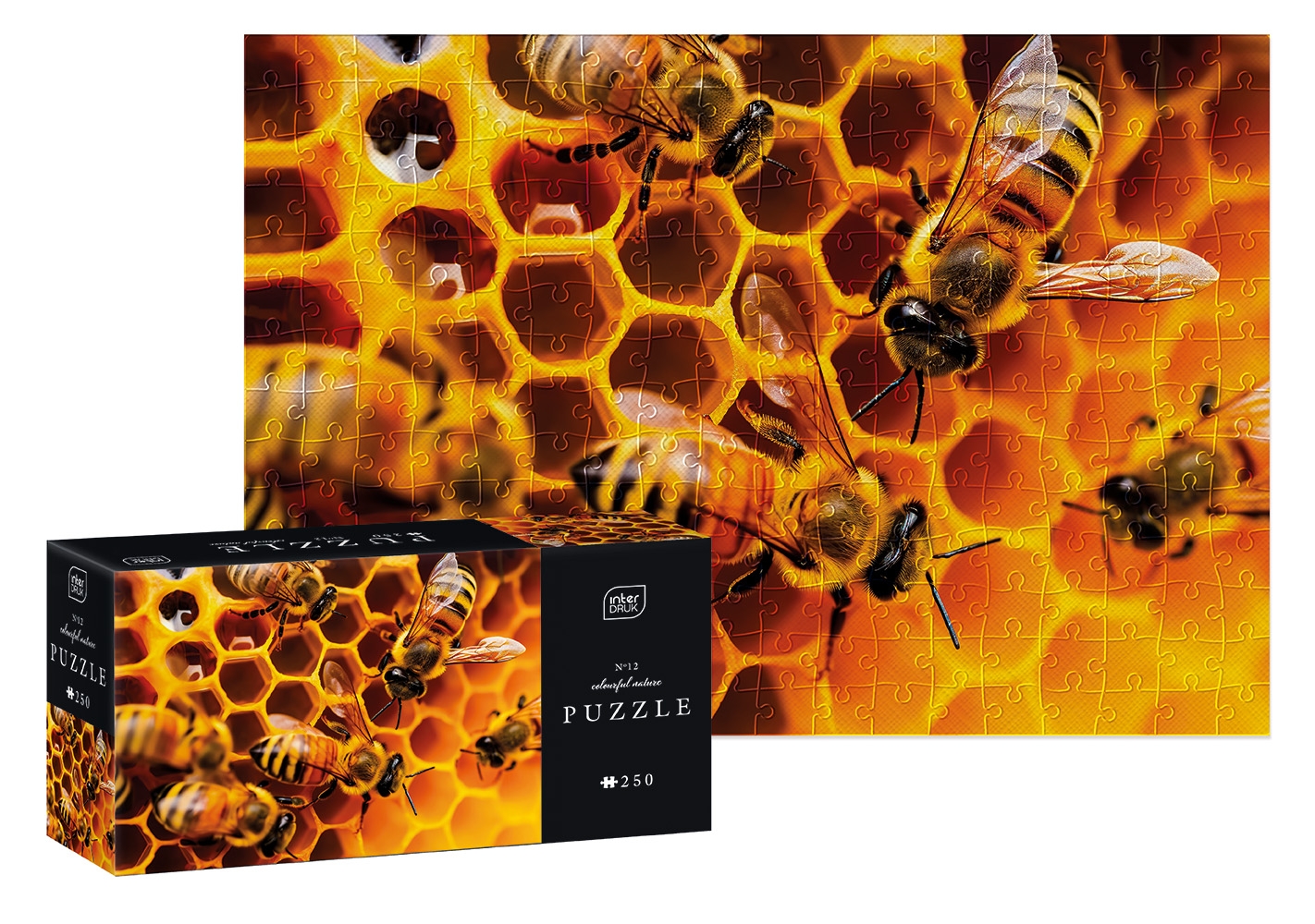 Puzzle 250: Colourful Nature 12 - Bees