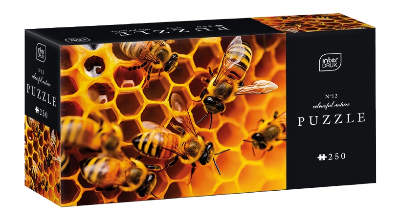 <img src='https://webimage.pl/pics/791/5/dPuzzle_250_el_Colourful_Nature_12_Bees_5902277405791_2.png' style='height:440px' /> Puzzle 250: Colourful Nature 12 - Bees