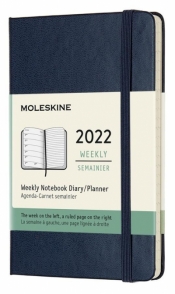 Kalendarz 2022 tygodniowy 12MP tw. sapphire blue