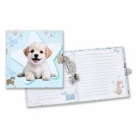 Pamiętnik na kłódkę Cuties Doggy