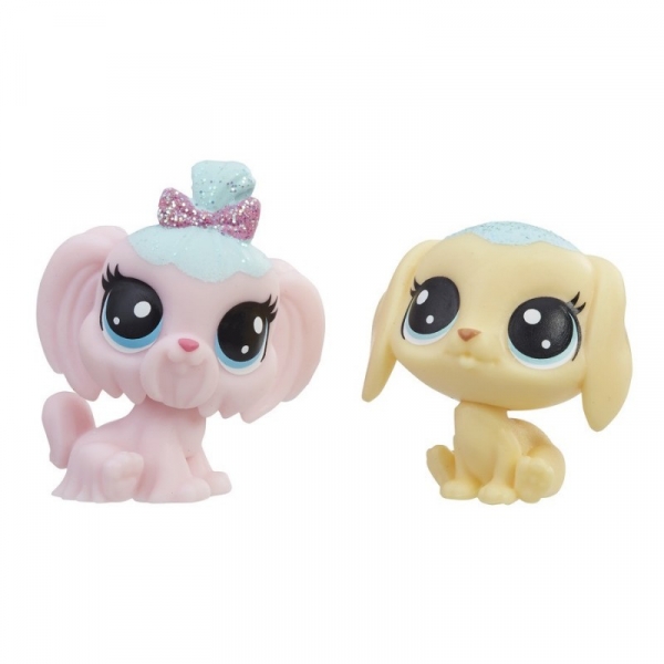 Littlest Pet Shop, Lukrowe zwierzaczki, Psy dwupak (E0399/E1072P)