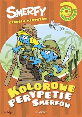 Kolorowe perypetie smerfów Dżungla kłopotów - Marta Jamrógiewicz