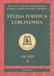 Studia Iuridica Lublinensia. T.24. 2/2015 - Bartosz Liżewski