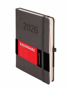 Kalendarz 2026 Memofix A5 DNS - Grafitowy