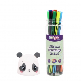 Flamastry Panda, 12szt