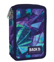 Piórnik podwójny BackUp z wyposażeniem - Crystal (PB7DW35)