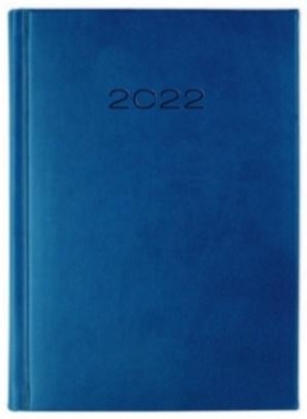 Kalendarz 2022 Dzienny A5 Vivella Niebieski 21D-04