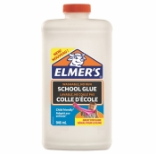 Elmer's klej szkolny w płynie, biały, zmywalny, 946 ml - doskonały do Slime (2079104)
