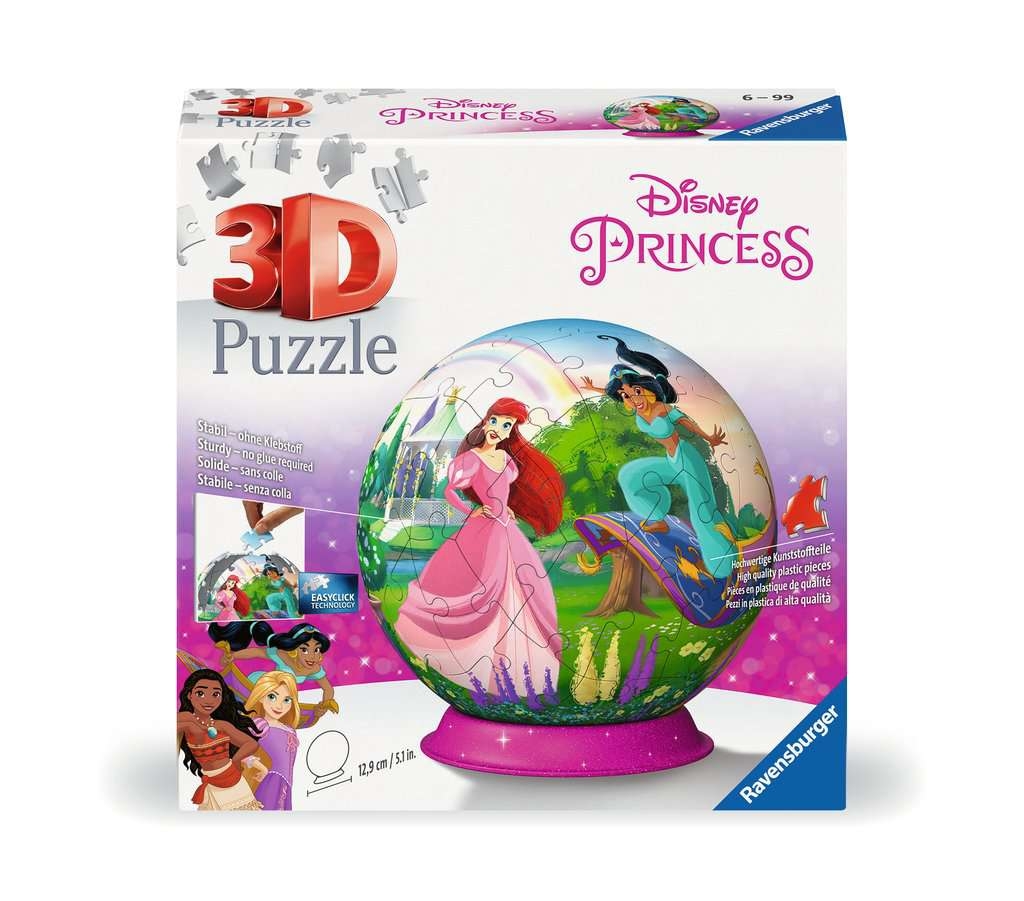Puzzle 3D Kula: Księżniczki Disney'a (11579)