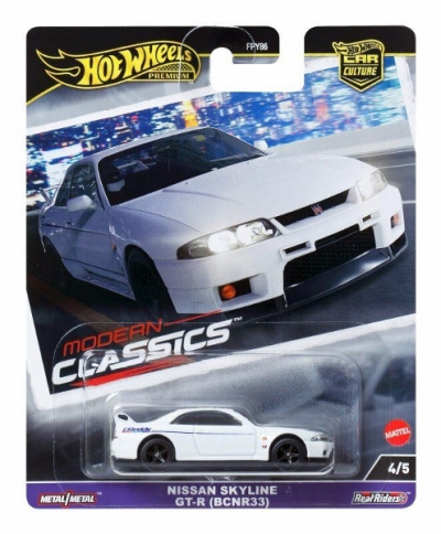 Hot Wheels premium Nissan Skyline R-33
