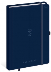 Kalendarz książkowy A4/192k Mat+ UV - Blue
