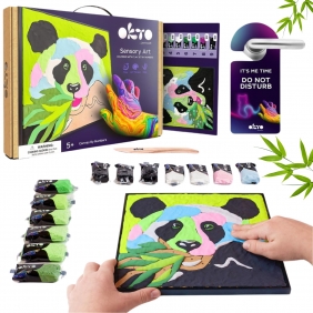 Zestaw kreatywny - Panda, 3D