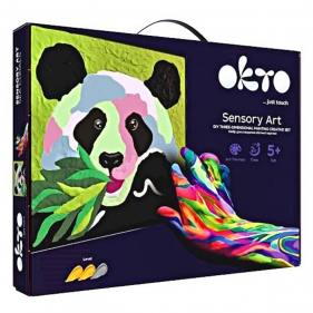 Zestaw kreatywny - Panda, 3D