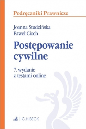 Postępowanie cywilne z testami online - Joanna Studzińska, Paweł Cioch