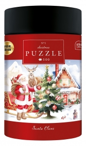 Puzzle Świąteczne - Mikołaj, 500 el.
