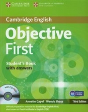 Objective First Student's Book with answers - Sharp Wendy, Capel Annette