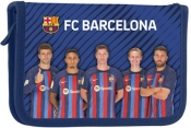 Piórnik pojedynczy bez wyposażenia FC Barcelona