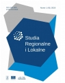 Studia Regionalne i Lokalne 1/2023 Opracowanie zbiorowe