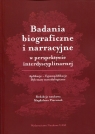 Badania biograficzne i narracyjne w perspektywie interdyscyplinarnej