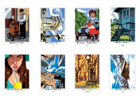 Art therapy. Kolorowanka antystresowa. 100 smaków życia. Zagadkowe rysunki - Jérémy Mariez