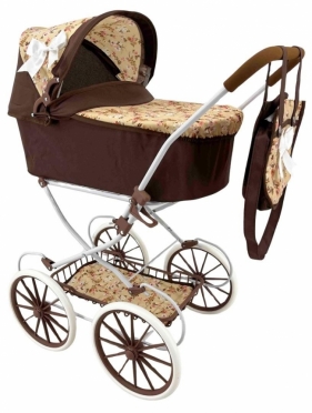 Wózek Retro dla lalek z torbą