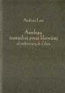 Antologia niemieckiej poezji klasycznej od... Andrzej Lam
